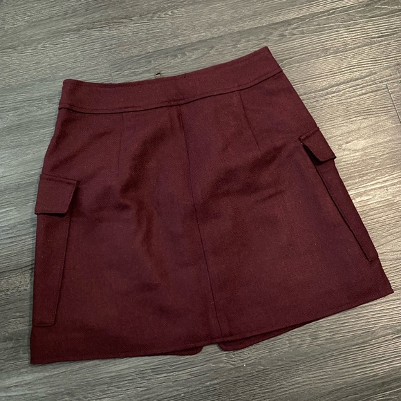 •NWT• Madewell Zip-front mini skirt - Picture 4 of 6